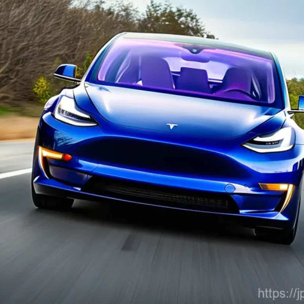 테슬라 모델 3 퍼포먼스 트림 주행 성능 - **"Unleashed Acceleration: Tesla Model 3 Performance"**
A dynamic, low-angle shot of a Tesla Mod...